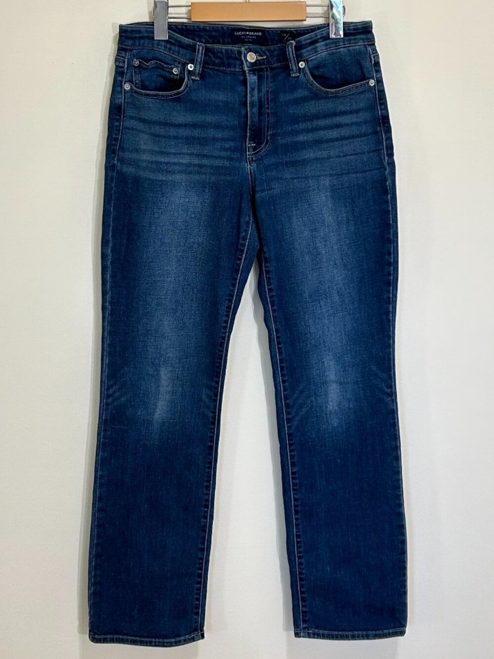 Lucky Brand Mid-Rise Sweet Straight Jeans Blue Size 10/30